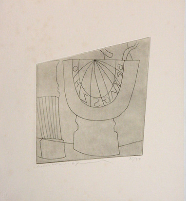 Turkish Sundial, Column and Tree, 1967