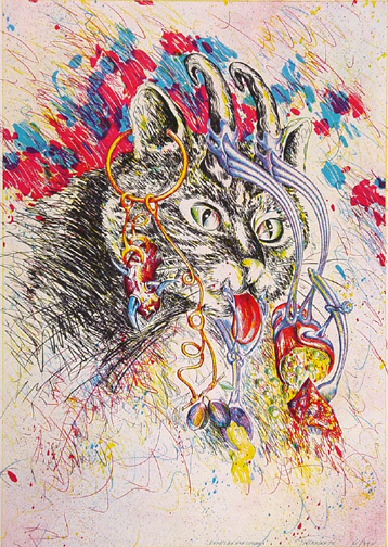 Christian Ludwig Attersee, Ohne Titel, 1974