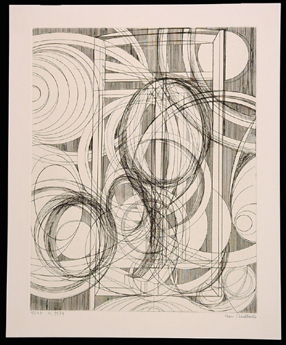 Hans Aeschbacher, 2 Blätter: Ohne Titel 2 und 4, 1974