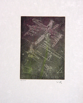 Blatt aus "Droites Libérées", 1971