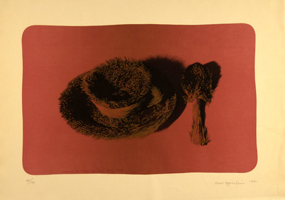 Fur Cup (D'Après la photo de Man Ray 1936), 1971