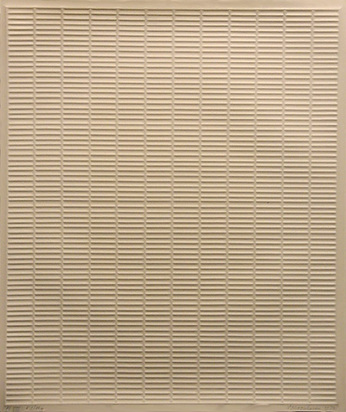 4 Blätter aus "Geprägte Strukturen", 1972