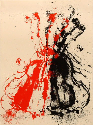 Arman, Violents Violins II, um 1978