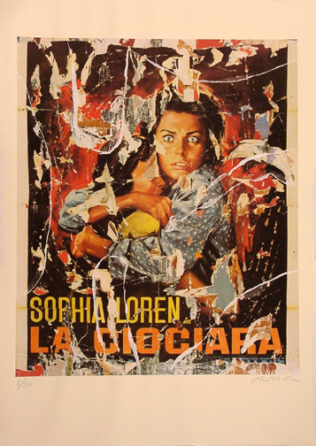 Mimmo Rotella, Portfolio. Cinecittà