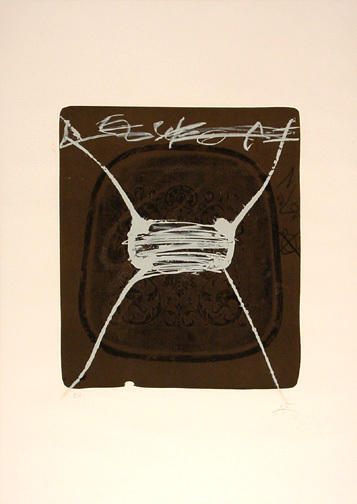 Antoni Tàpies, Cherubins, from "Variations", 1984