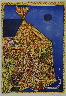 2 Blätter: Ohne Titel, 1958; Palmensessel