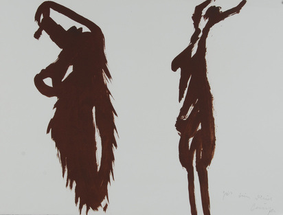 Ohne Titel - Sibirischer Tanz, aus "Fünf Lithografien"