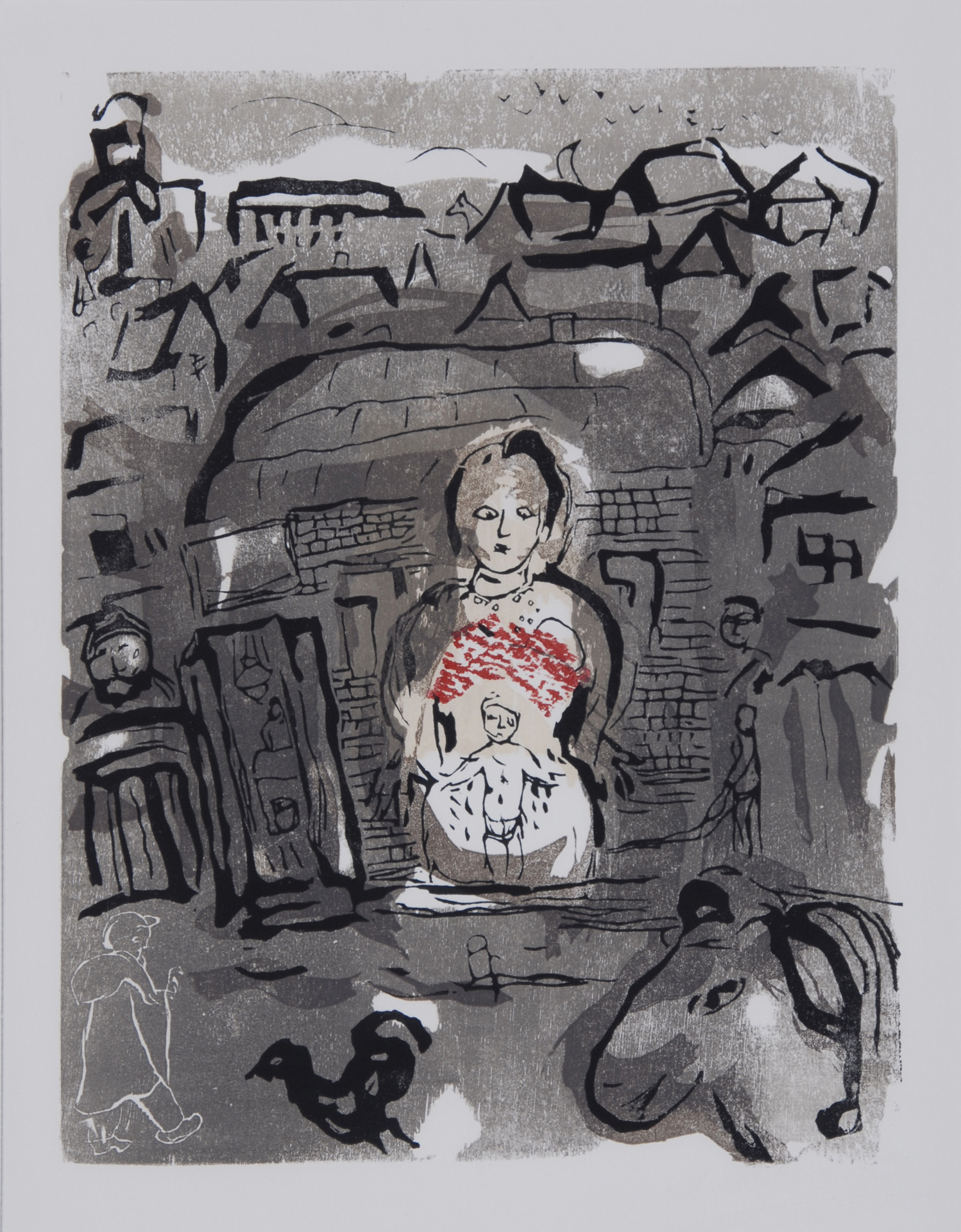 Marc Chagall, 2 Blätter aus "Poèmes"