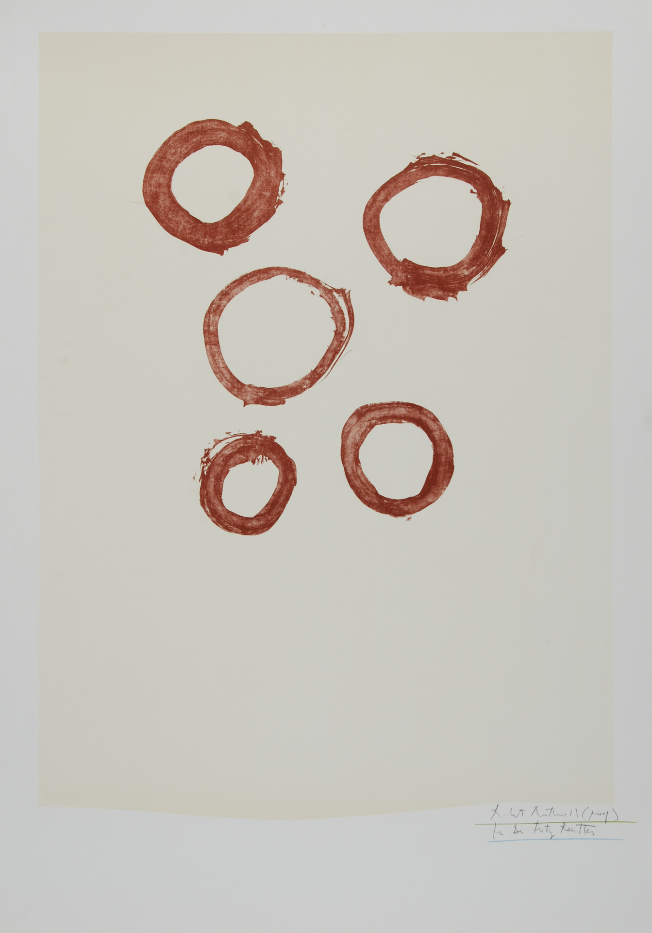 Robert Motherwell, Five Circles