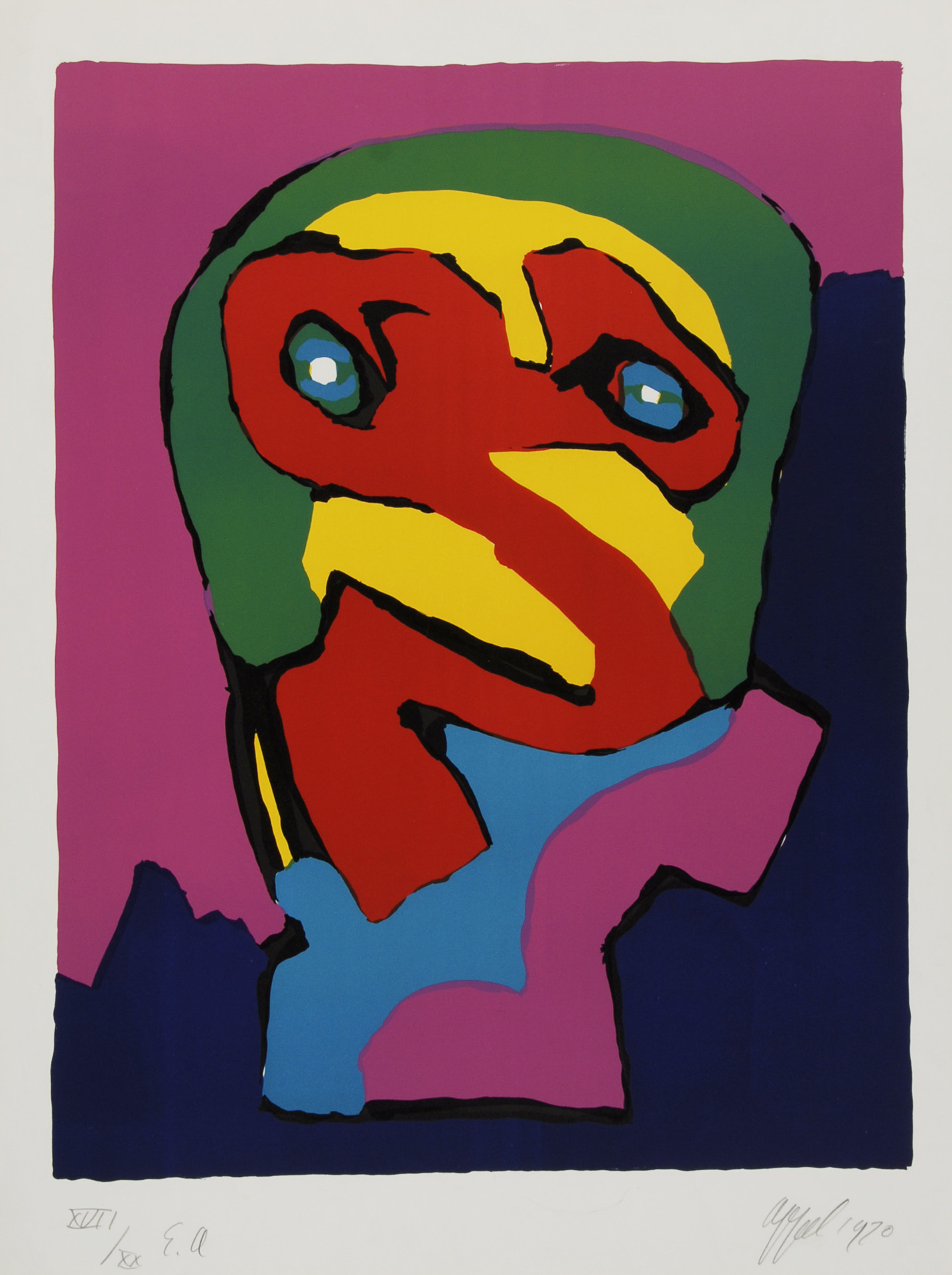 Karel Appel, Angoisse