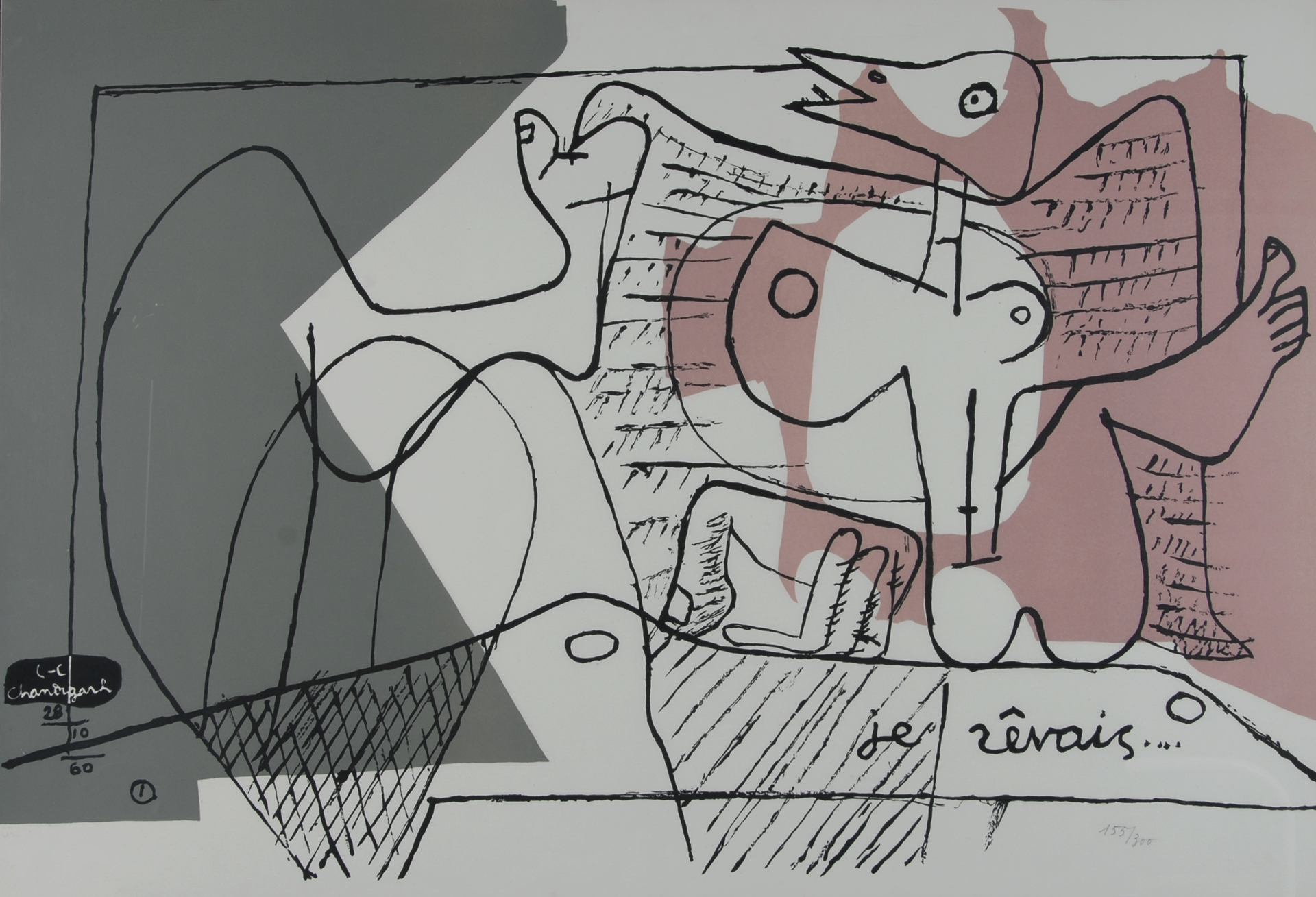 Le Corbusier, Je rêvais, aus "Cortège"