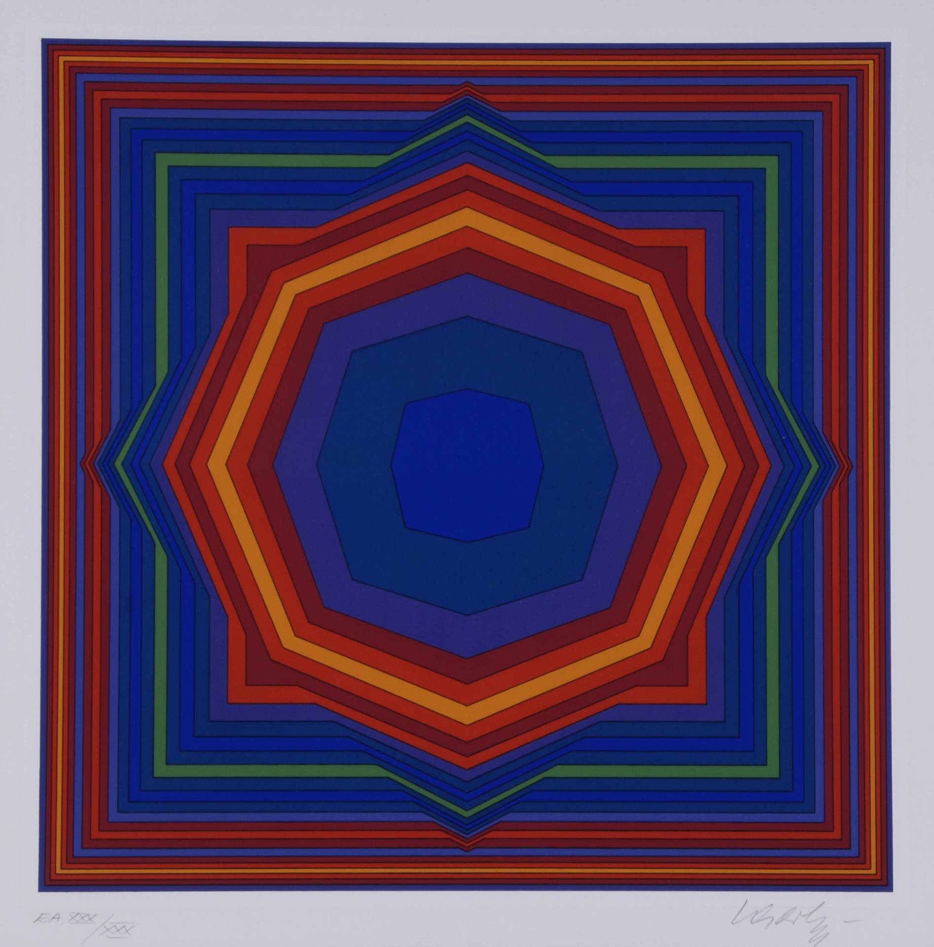 Victor Vasarely, Composition