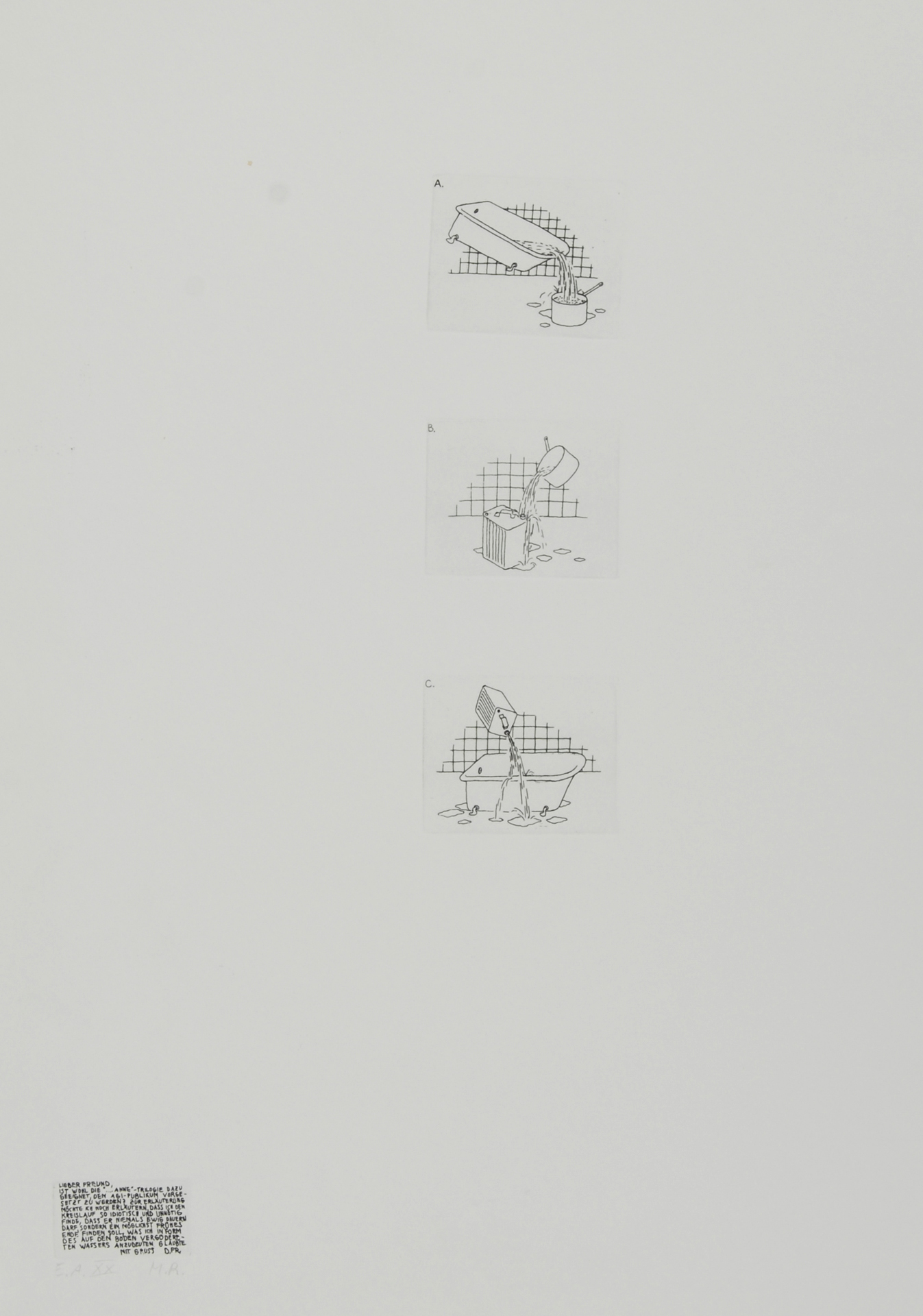 Markus Raetz, "...Anne"-Trilogie II