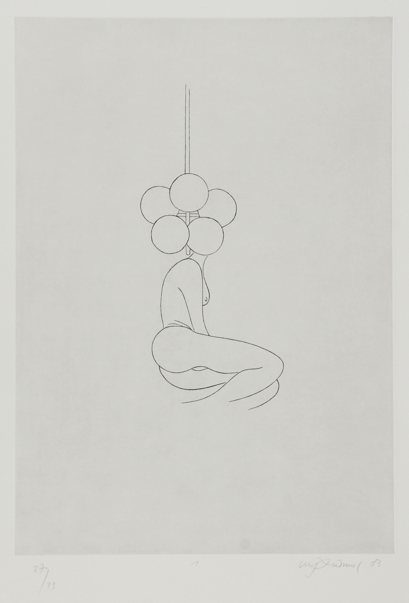 Urs Lüthi, Blatt 1, aus "Urs Lüthi. Portfolio"