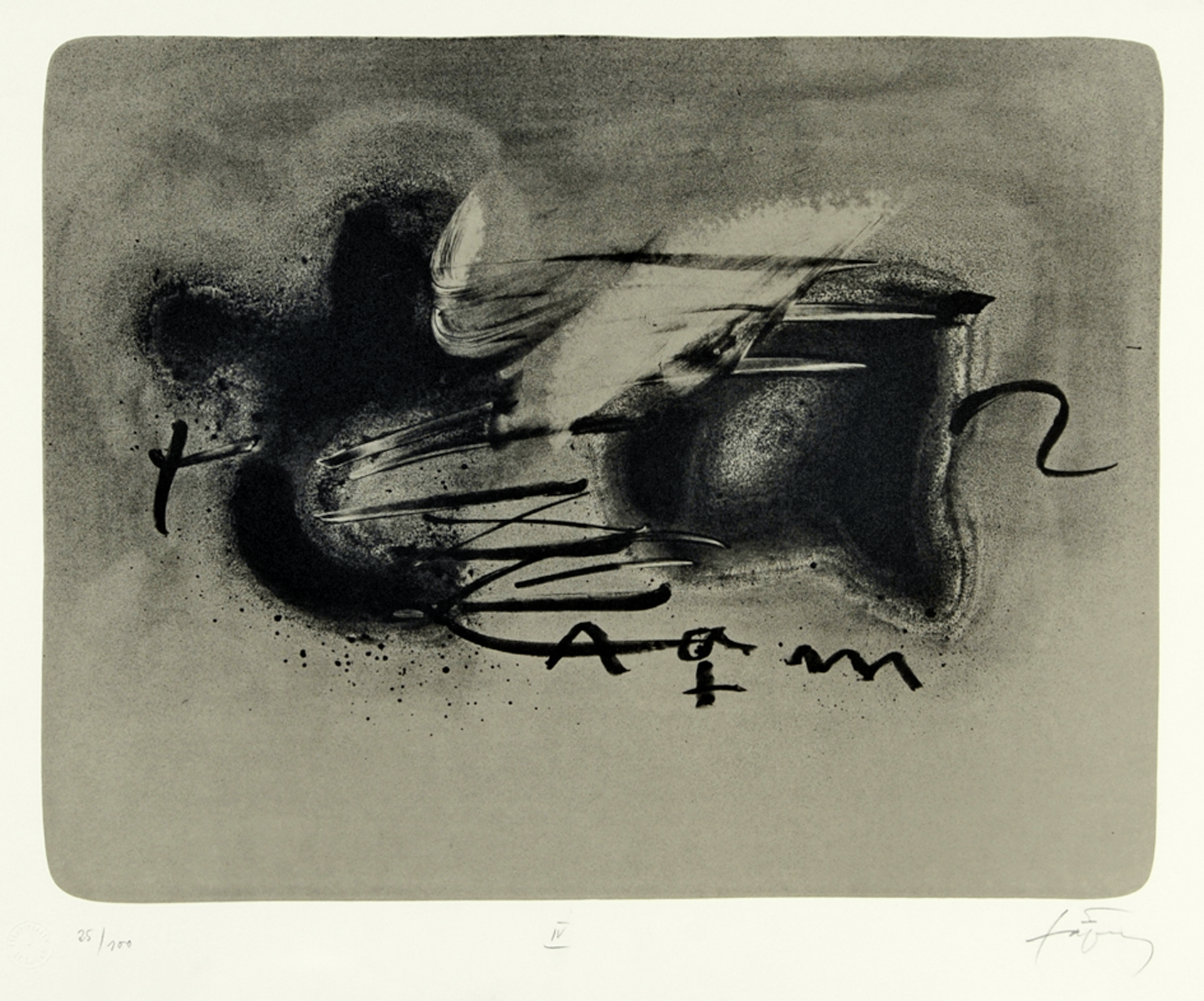 Antoni Tàpies, Mappe. Erinnerungen