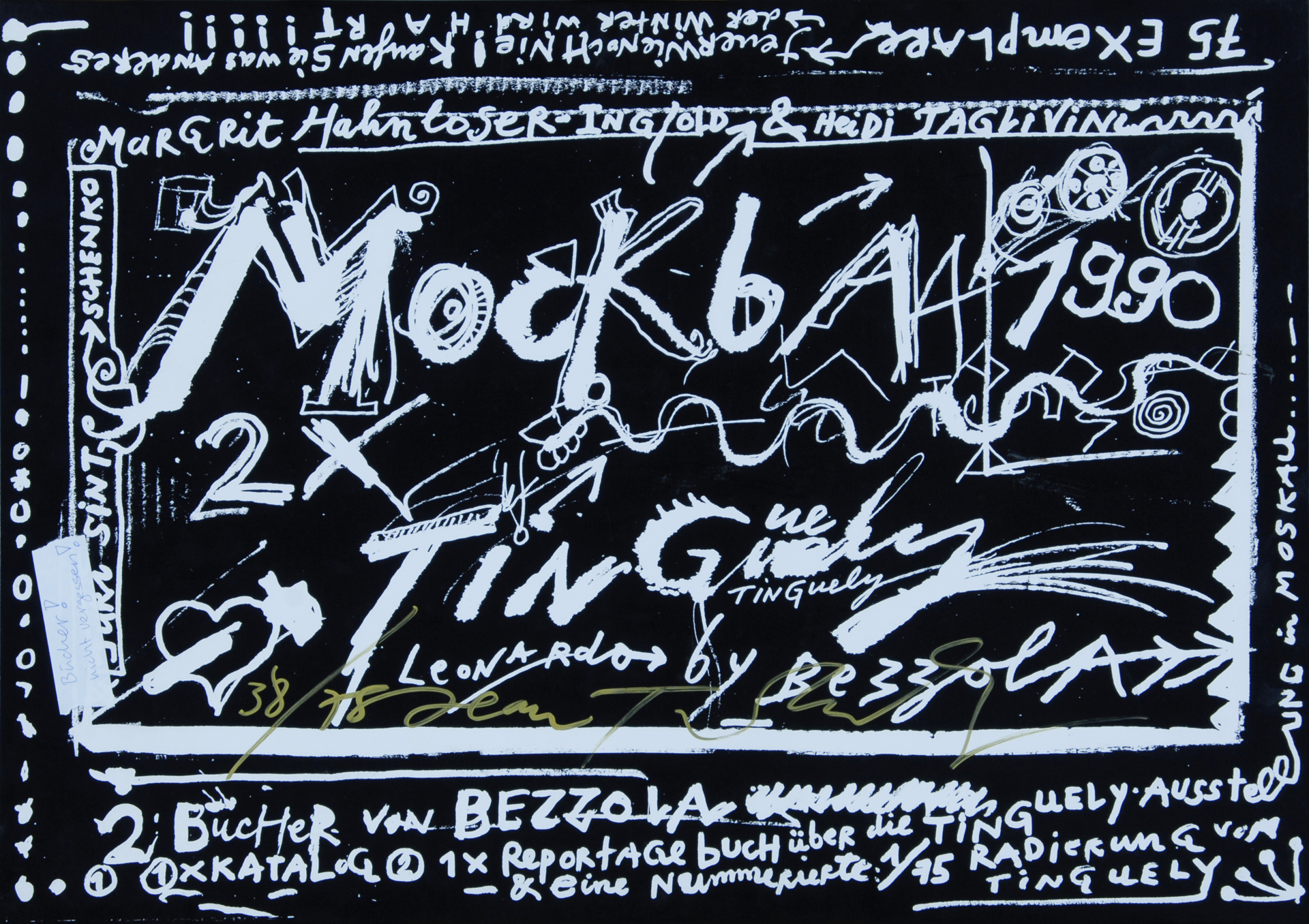 Jean Tinguely, Folder. Moskau