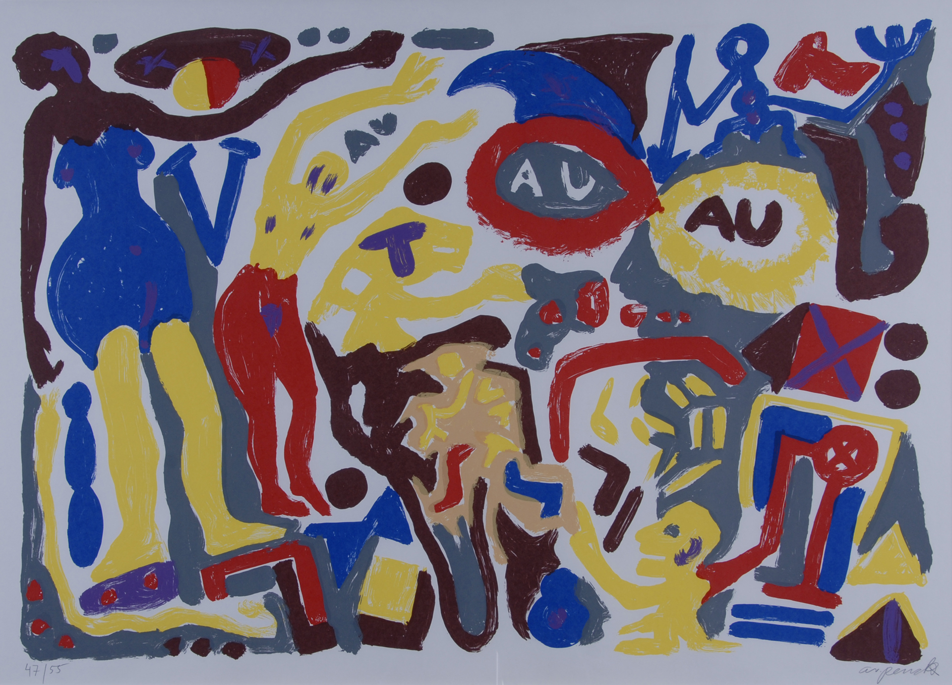 A.R. Penck, Ohne Titel
