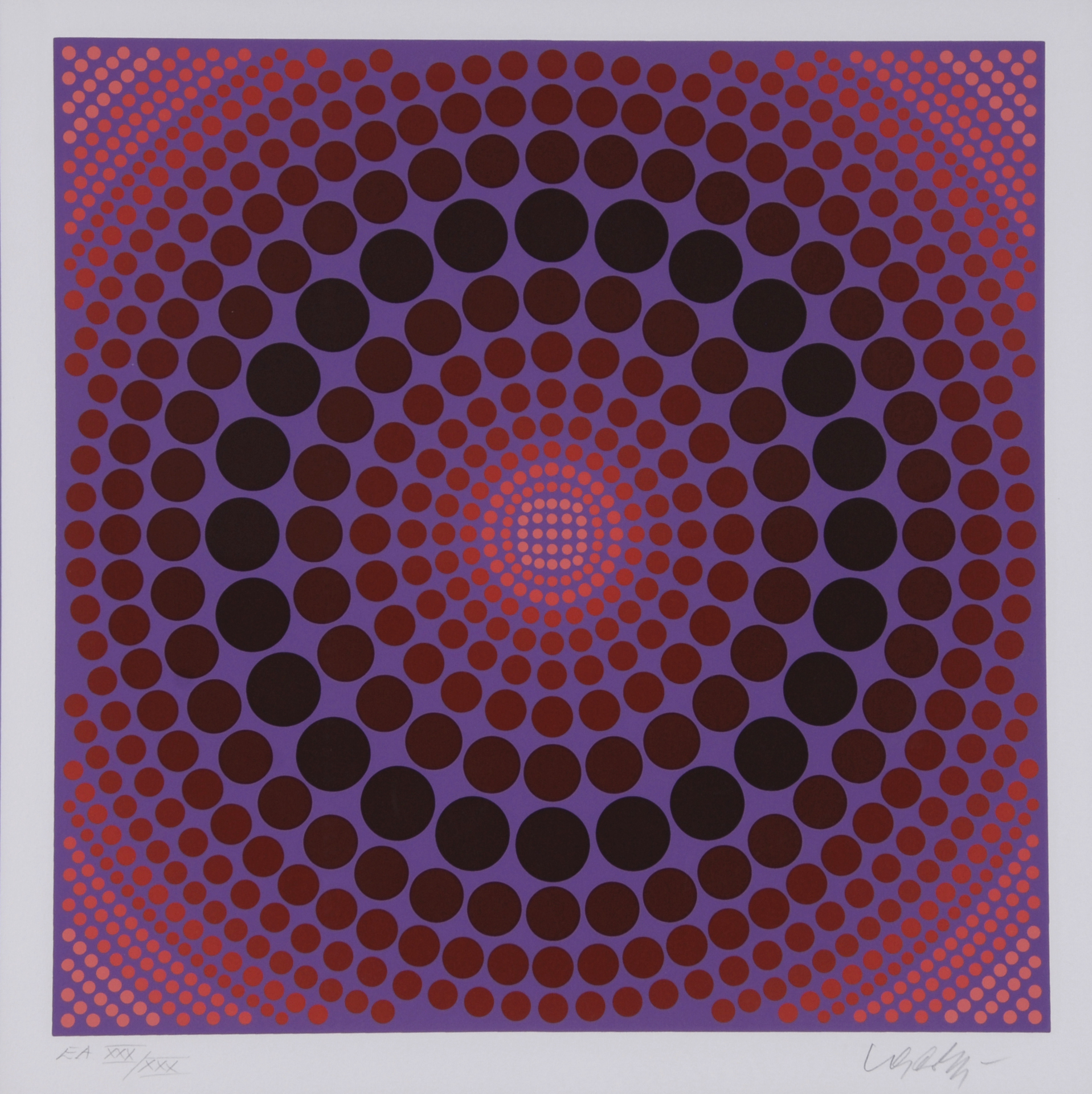 Victor Vasarely, Composition
