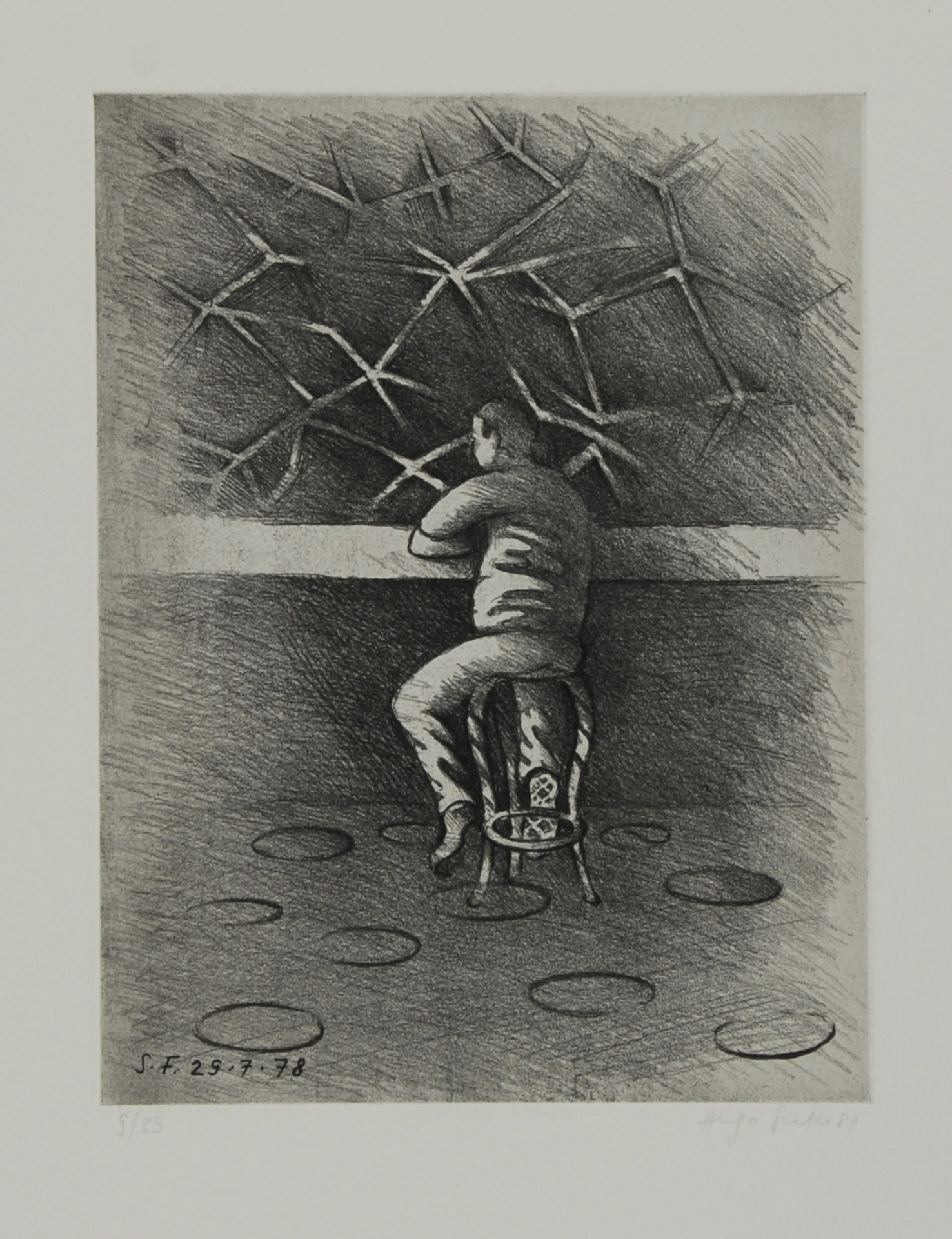 Hugo Suter, 2 sheets: Suzuki, 1994; Untitled