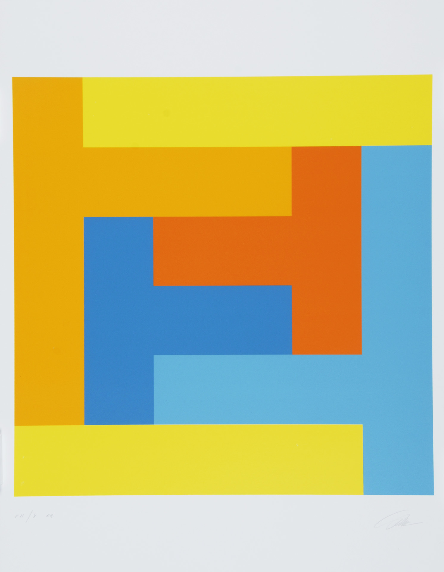 Richard Paul Lohse, Mappe. Kunstmappe Schweizerische Mobiliar