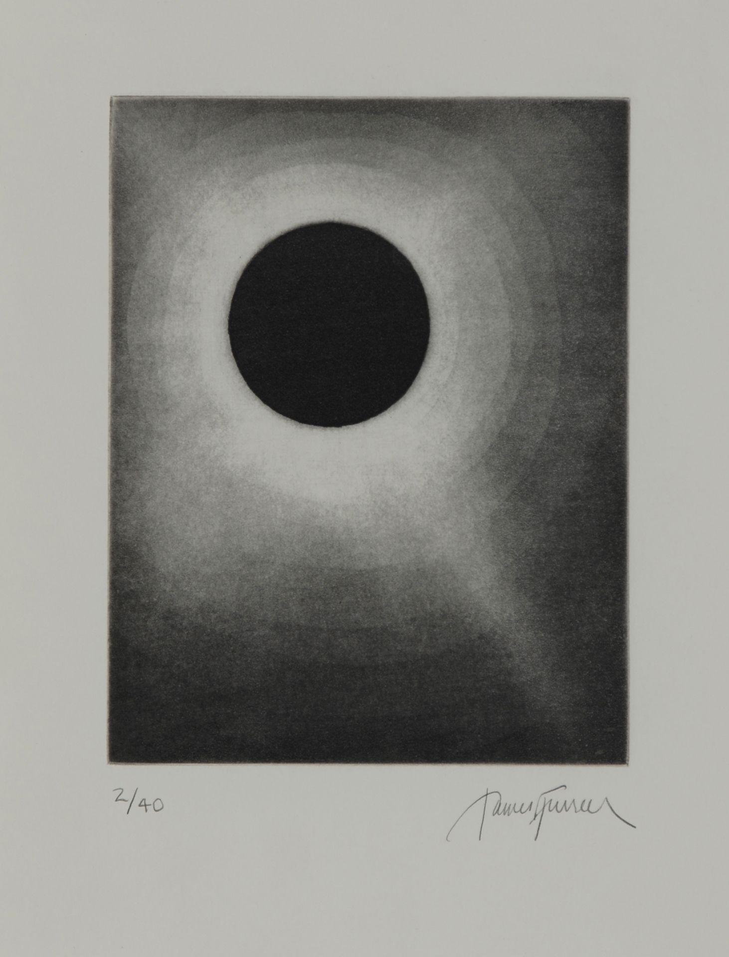 James Turrell, 2 sheets: Penzance Eclipse