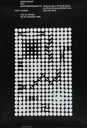 46 posters: M. Disler; P. Kirkeby; C. Oldenburg; P. Rebeyrolle; W. Rheims; W. Riley; G. Ruot; V. Vasarely etc.