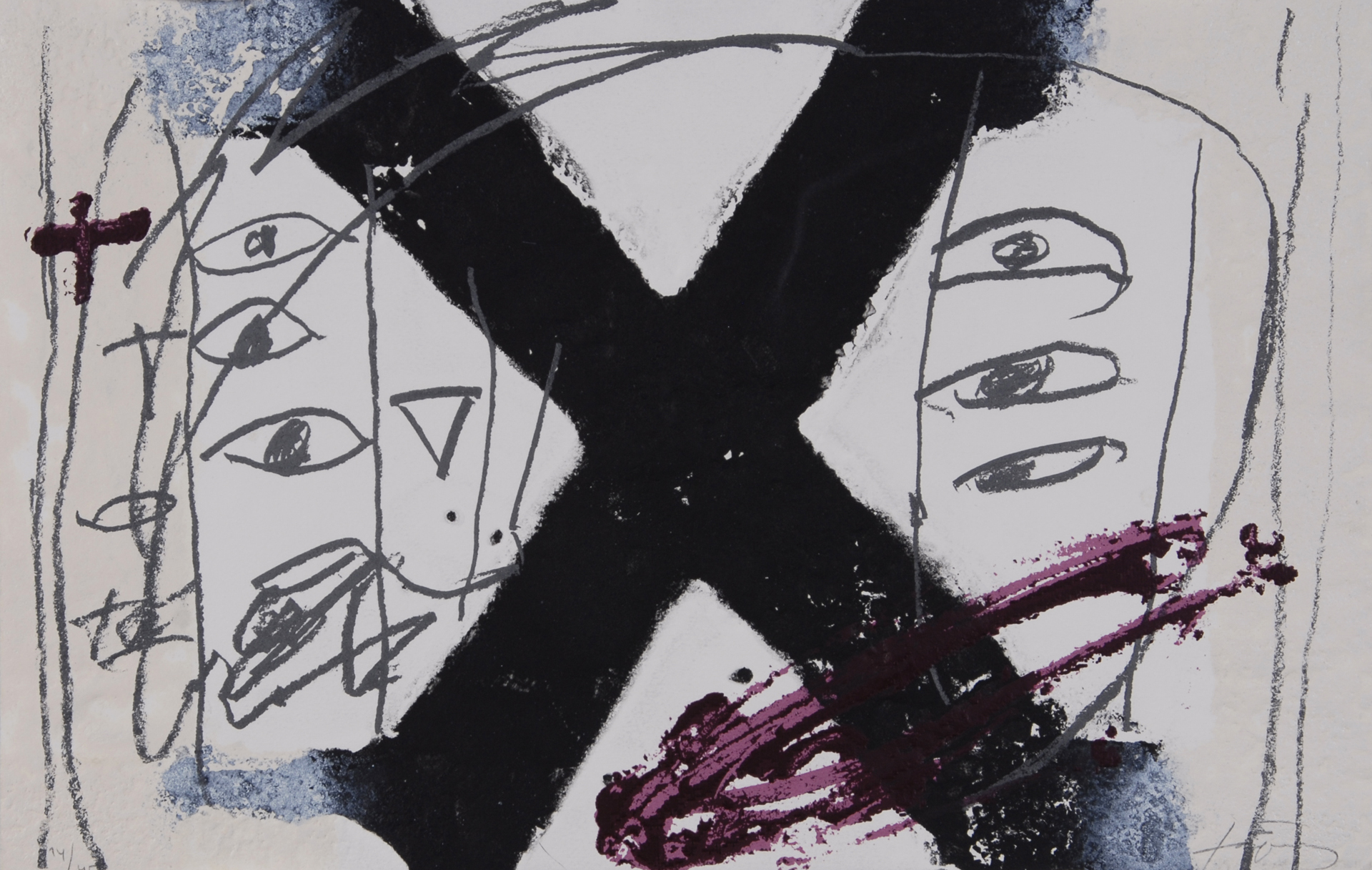 Antoni Tàpies, Sin título