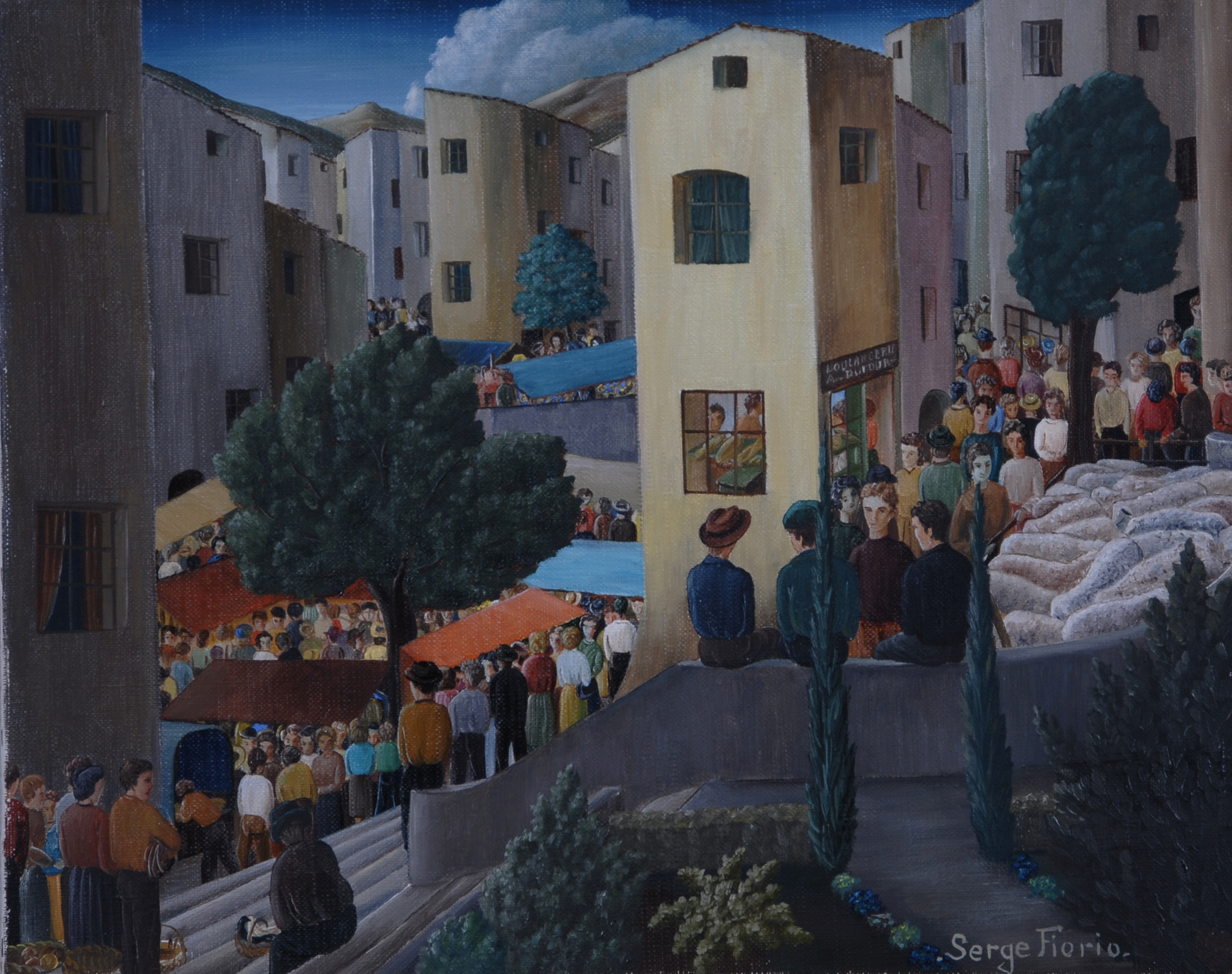 Serge Fiorio, La conversation