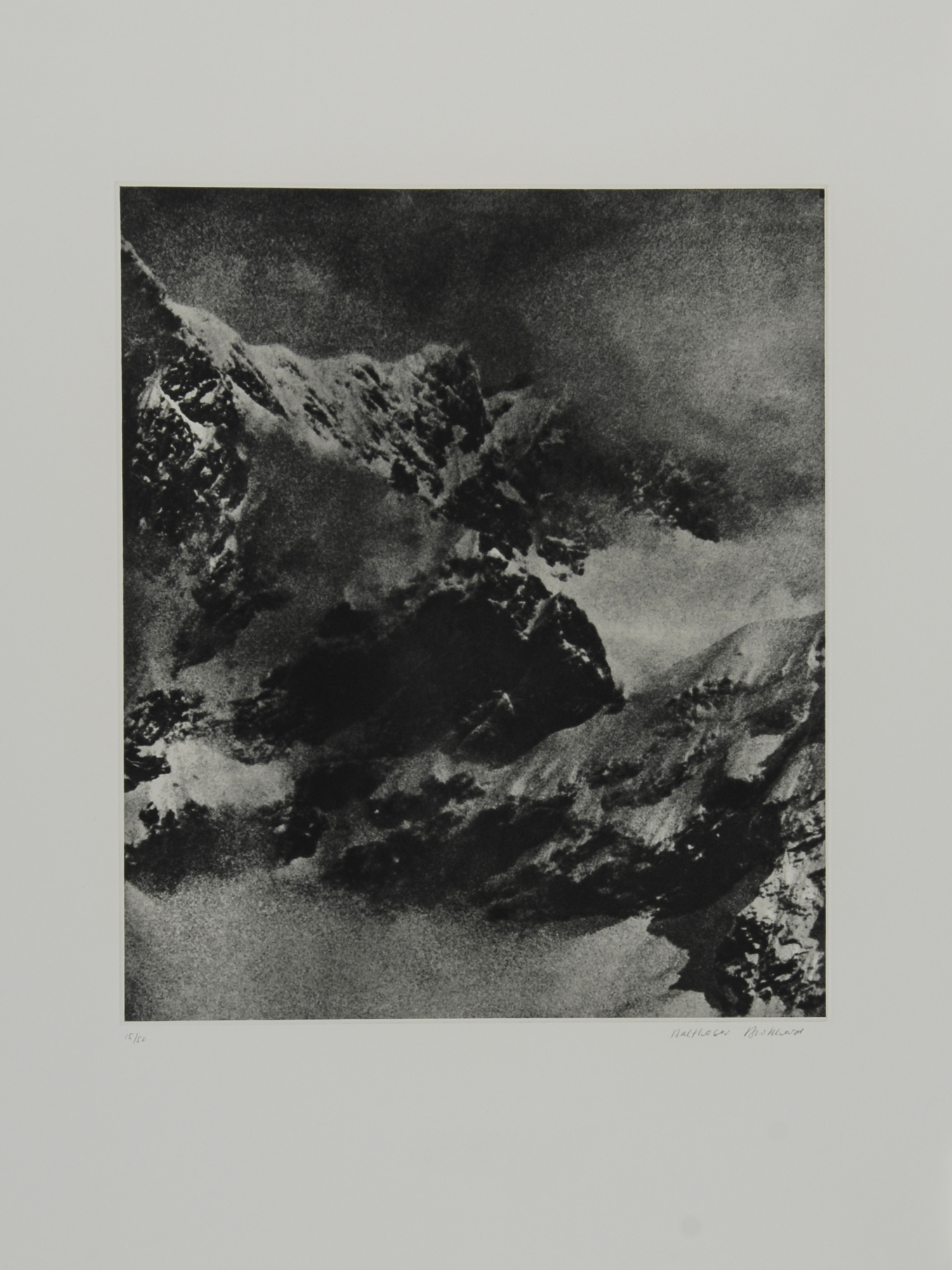 Balthasar Burkhard, Mappe. Alpen