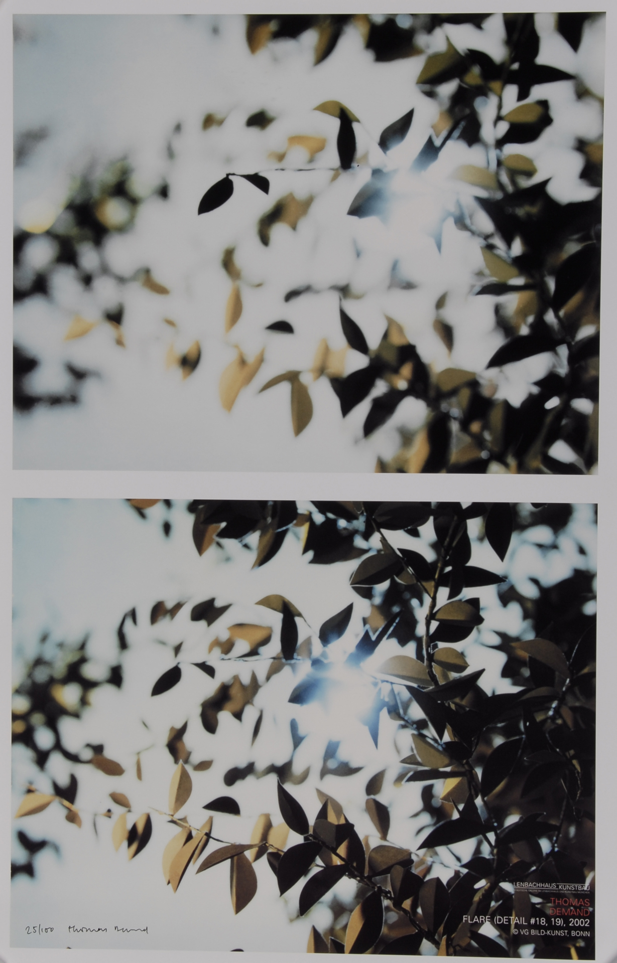 Thomas Demand, Flare (Detail 18, 19)