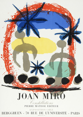 Poster. Joan Miró Constellations