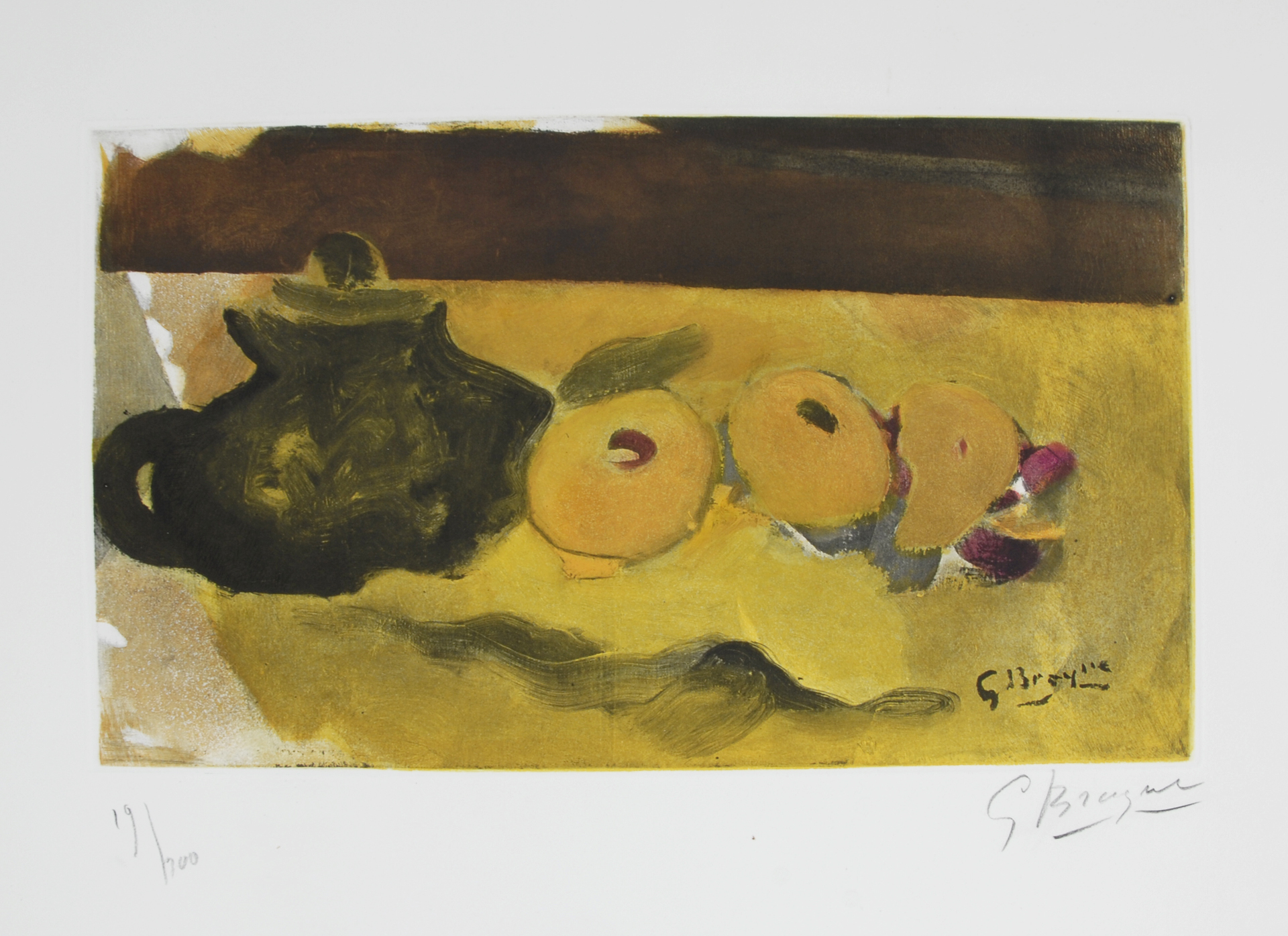 Georges Braque, (after). La nappe jaune