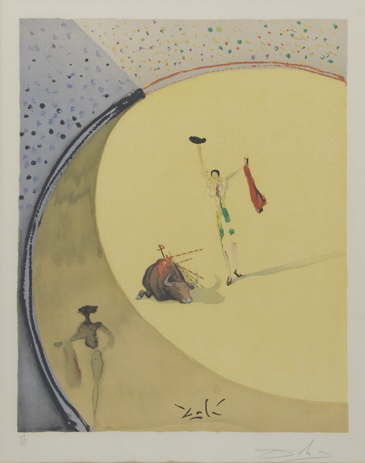 Salvador Dalí, Triumph des Toreros, aus "Carmen"