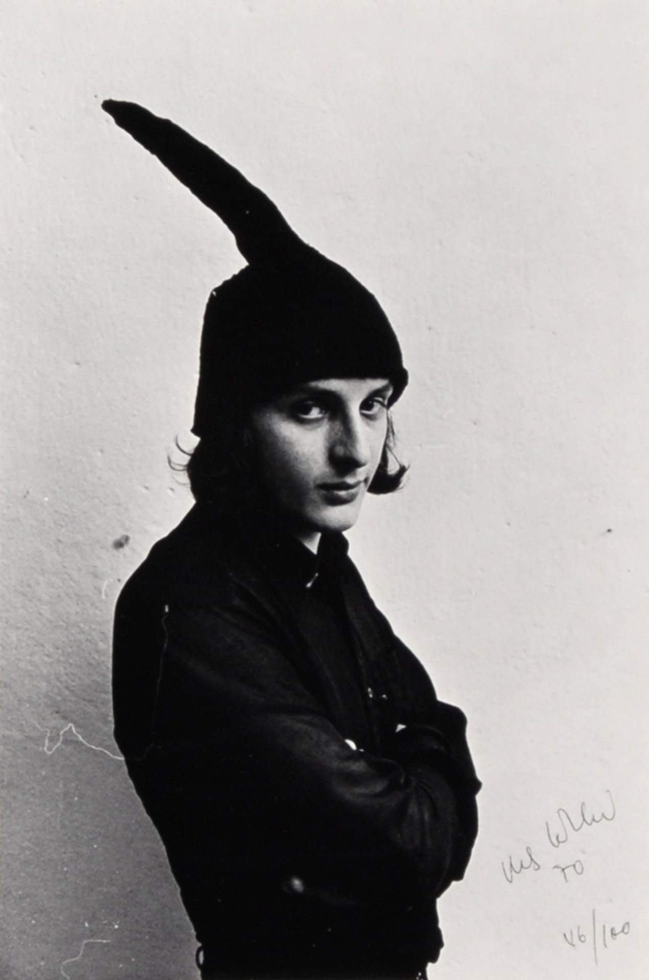 Urs Lüthi, Self-Portrait, 1970, aus "11 Schweizer. Vontobel '71 Collection"