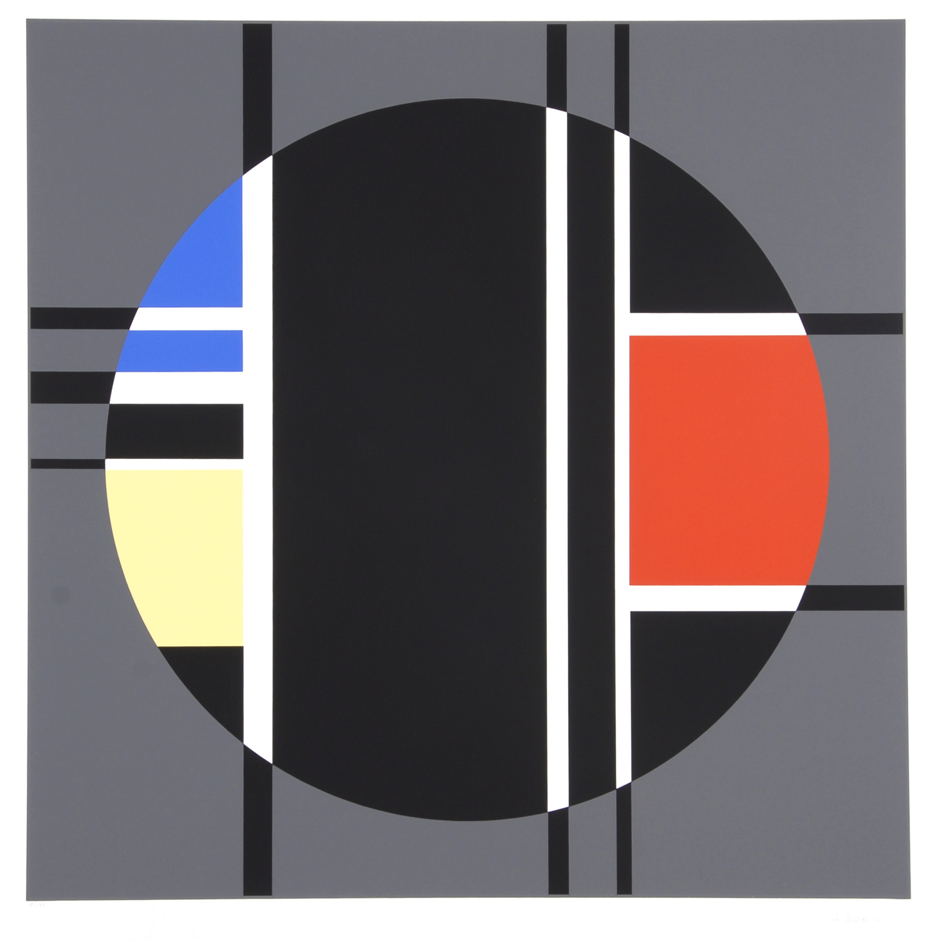 Jean Albert Gorin, 4 sheets from "8 Construction plans"