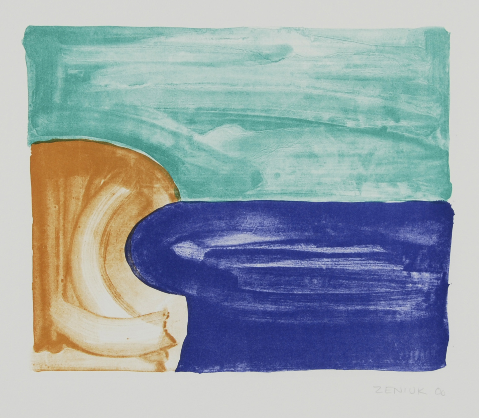 Jerry Zeniuk, 4 sheets: Untitled