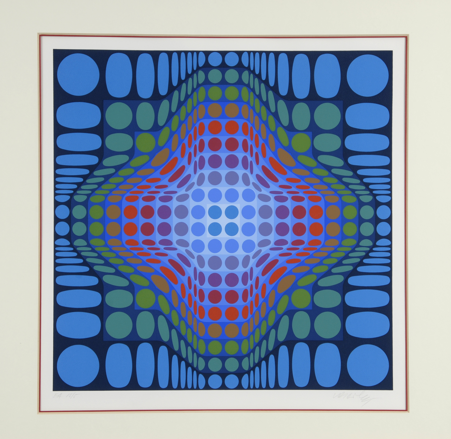 Victor Vasarely, Komposition