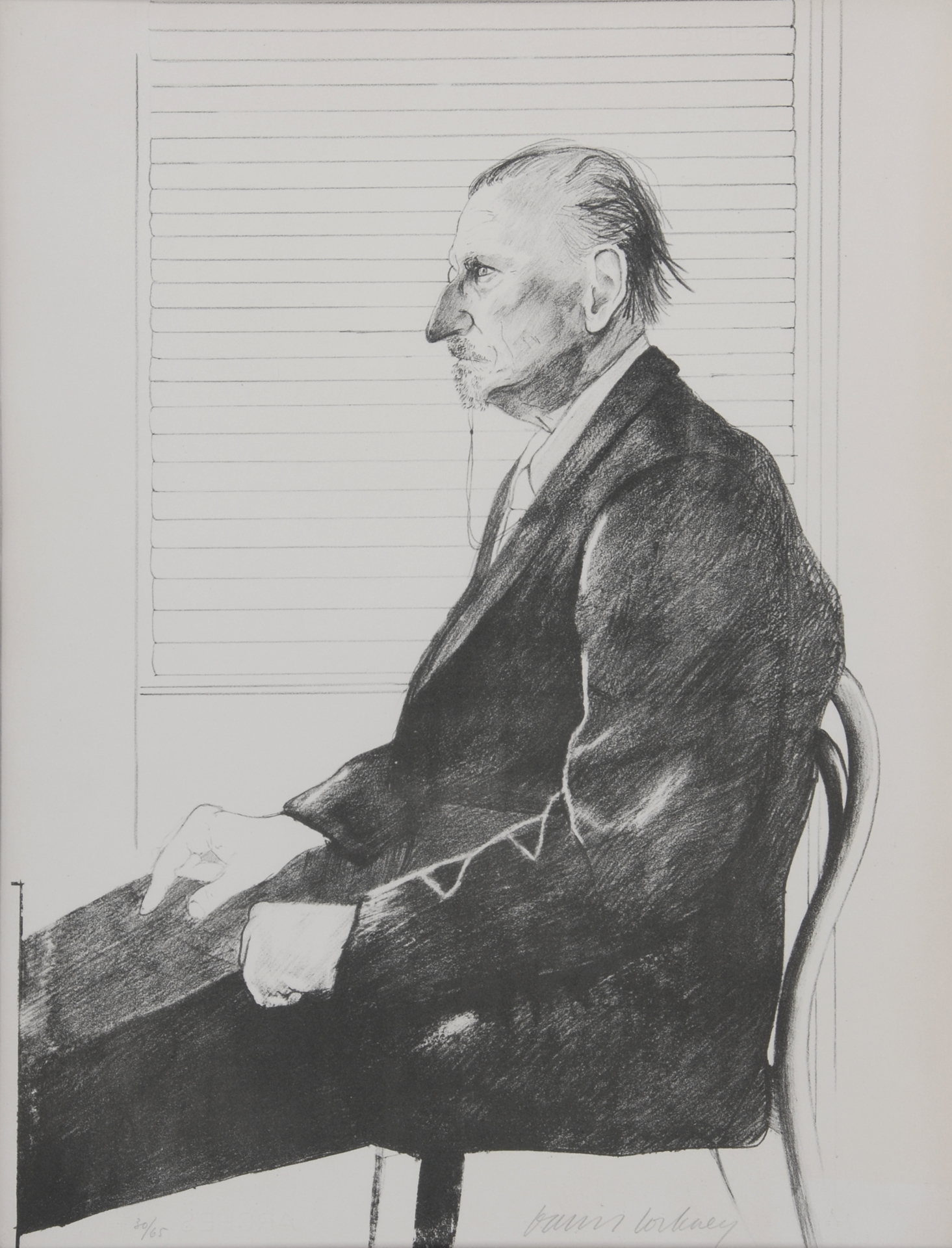 David Hockney, Portrait of Felix Mann