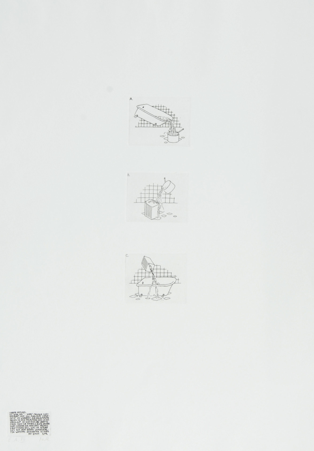 Markus Raetz, "...Anne"-Trilogie II