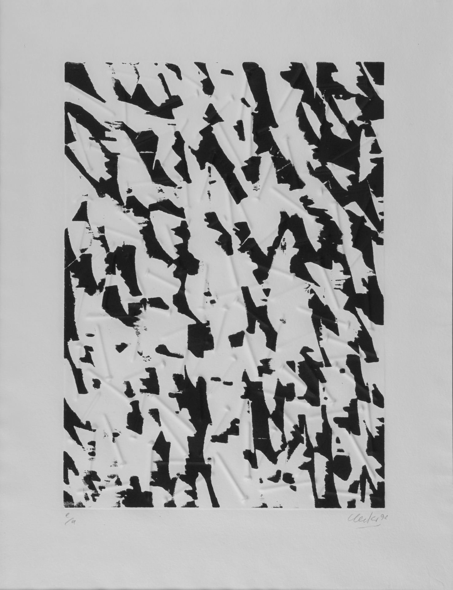 Günther Uecker, Ohne Titel