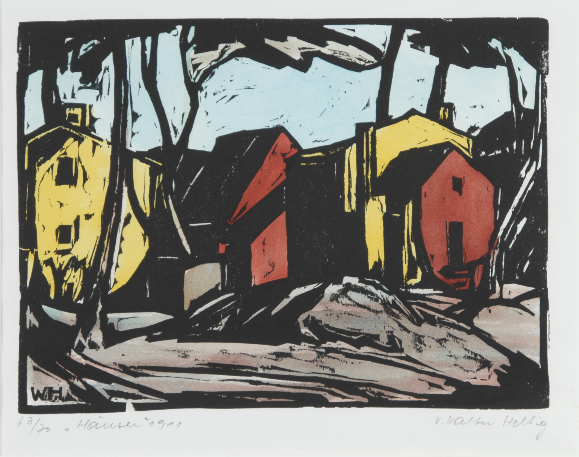 Walter Helbig, Häuser