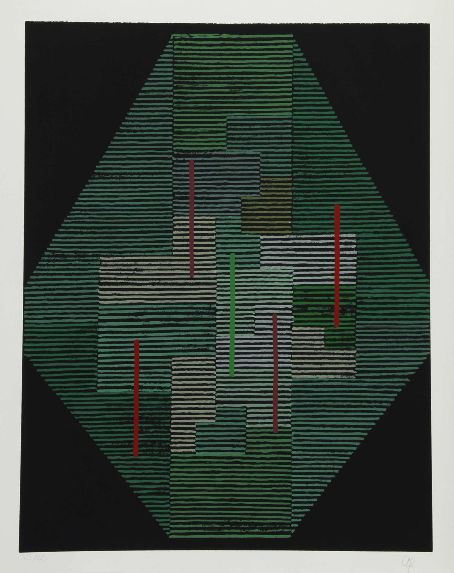 Adolf R. Fleischmann, Portfolio. Sechs Serigrafien