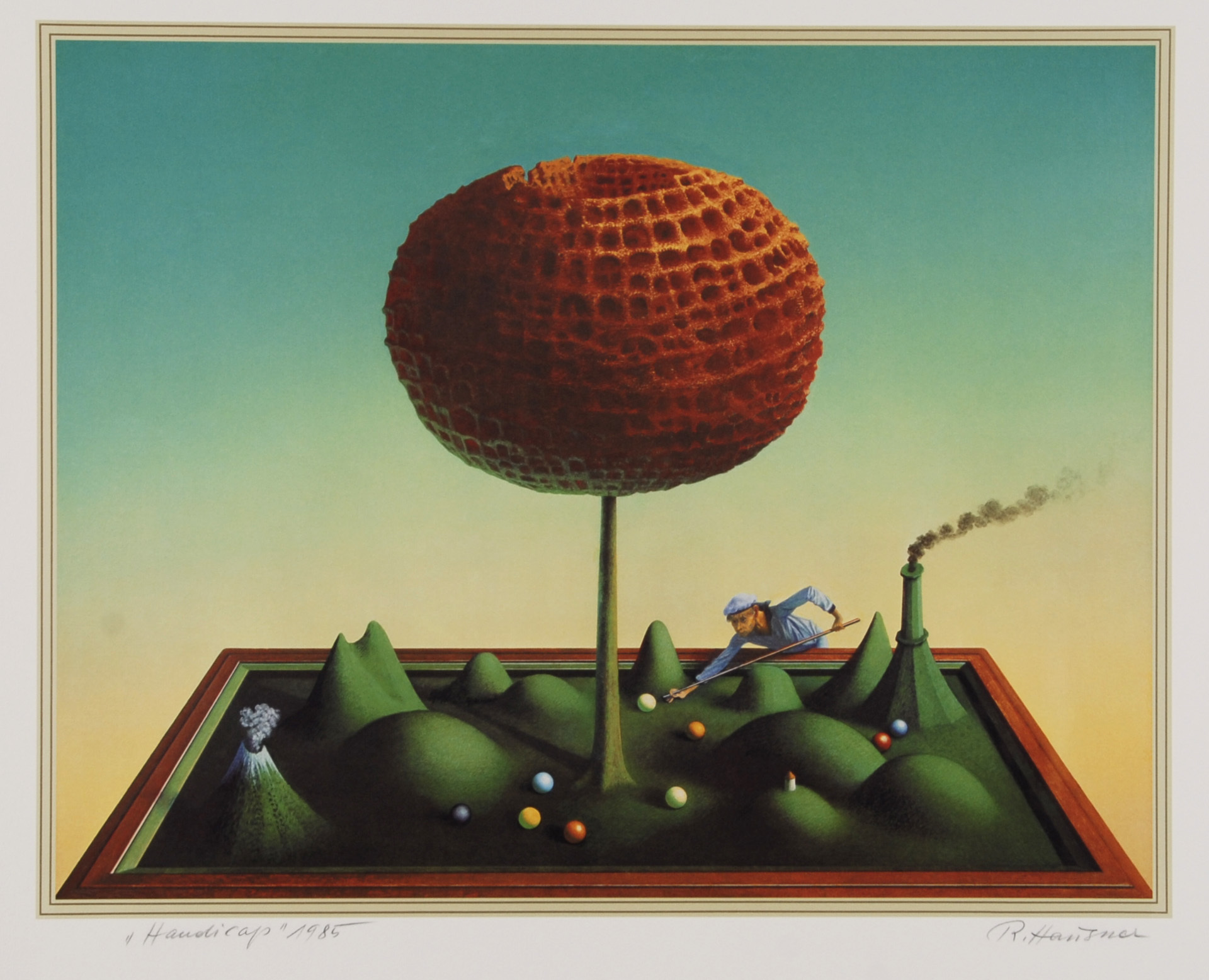 Rudolf Hausner, Handicap