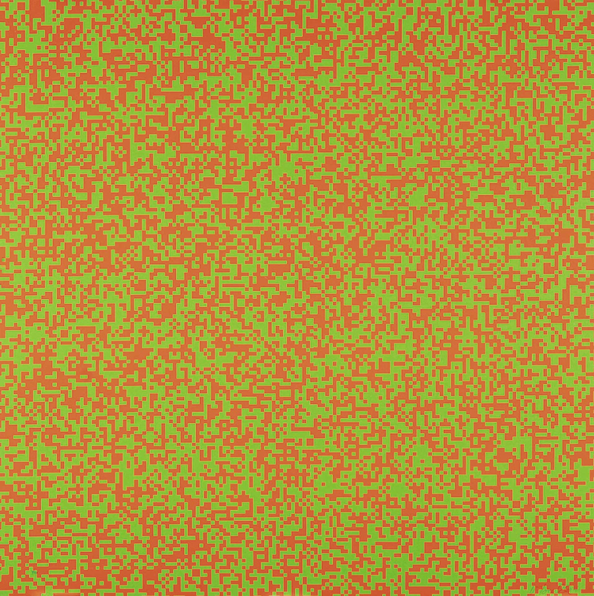 François Morellet, Portfolio. 40.000 carrées