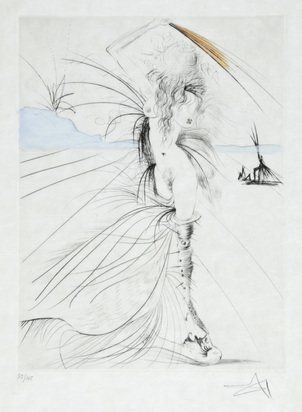 Les aigrettes, aus "La vénus aux fourrures"