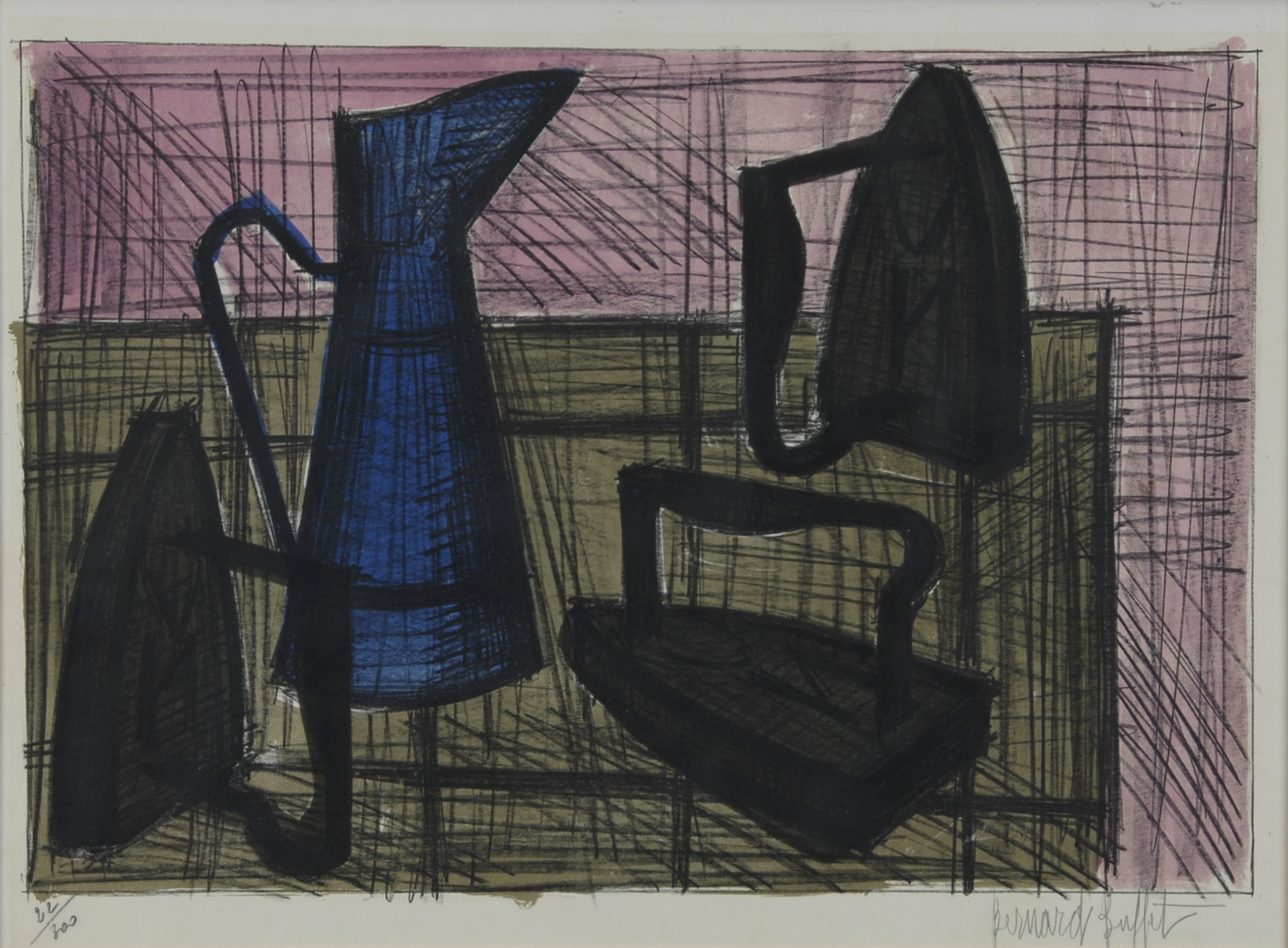 Bernard Buffet, Les fers à repasser