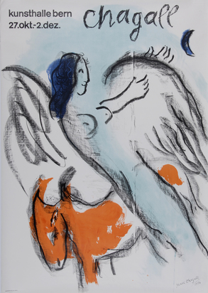 2 Plakate: L'Ange Vence et Bâle, Kunsthalle Bern, 1956; Grauer Hahn, Kunsthaus Zürich, 1950/51