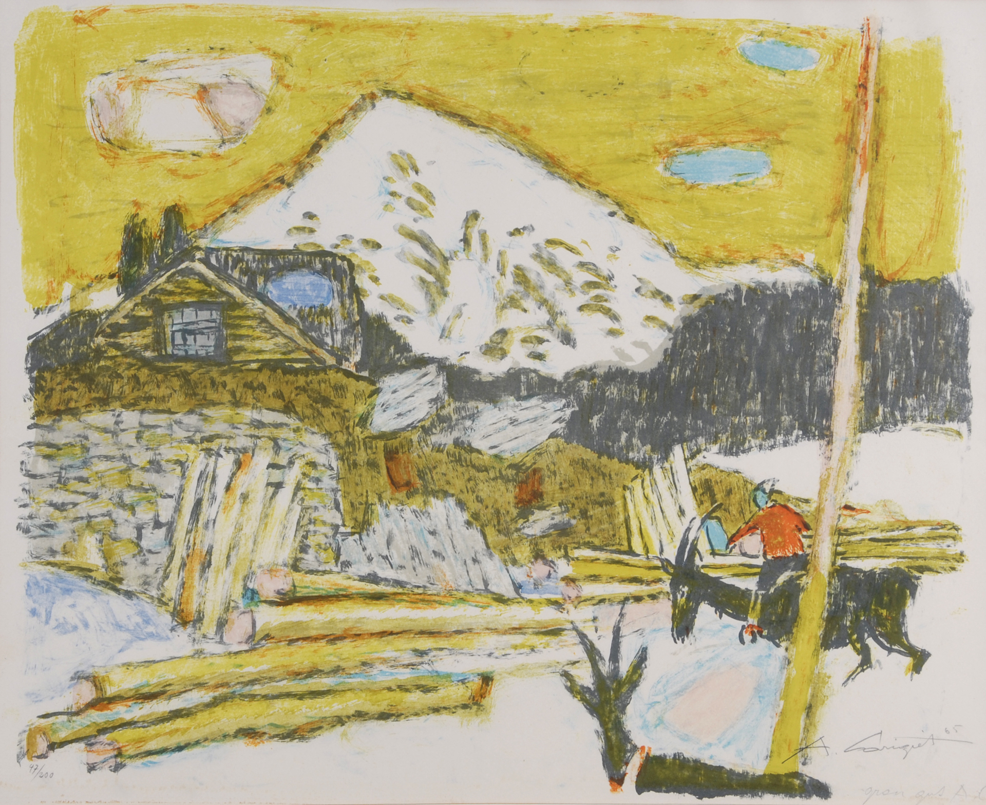 Alois Carigiet, Ziegenhirte