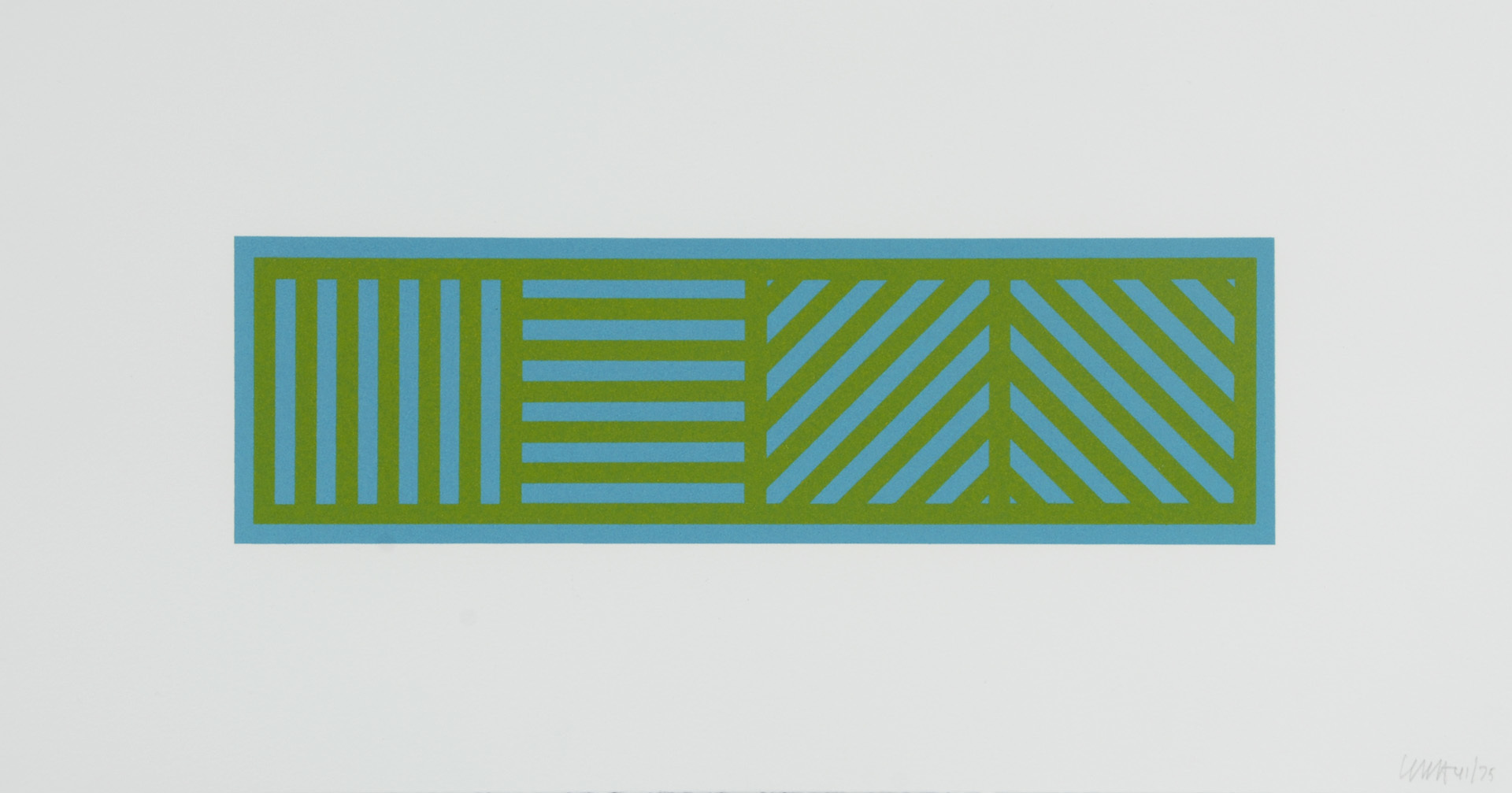 Sol LeWitt, Lines in Four Directions