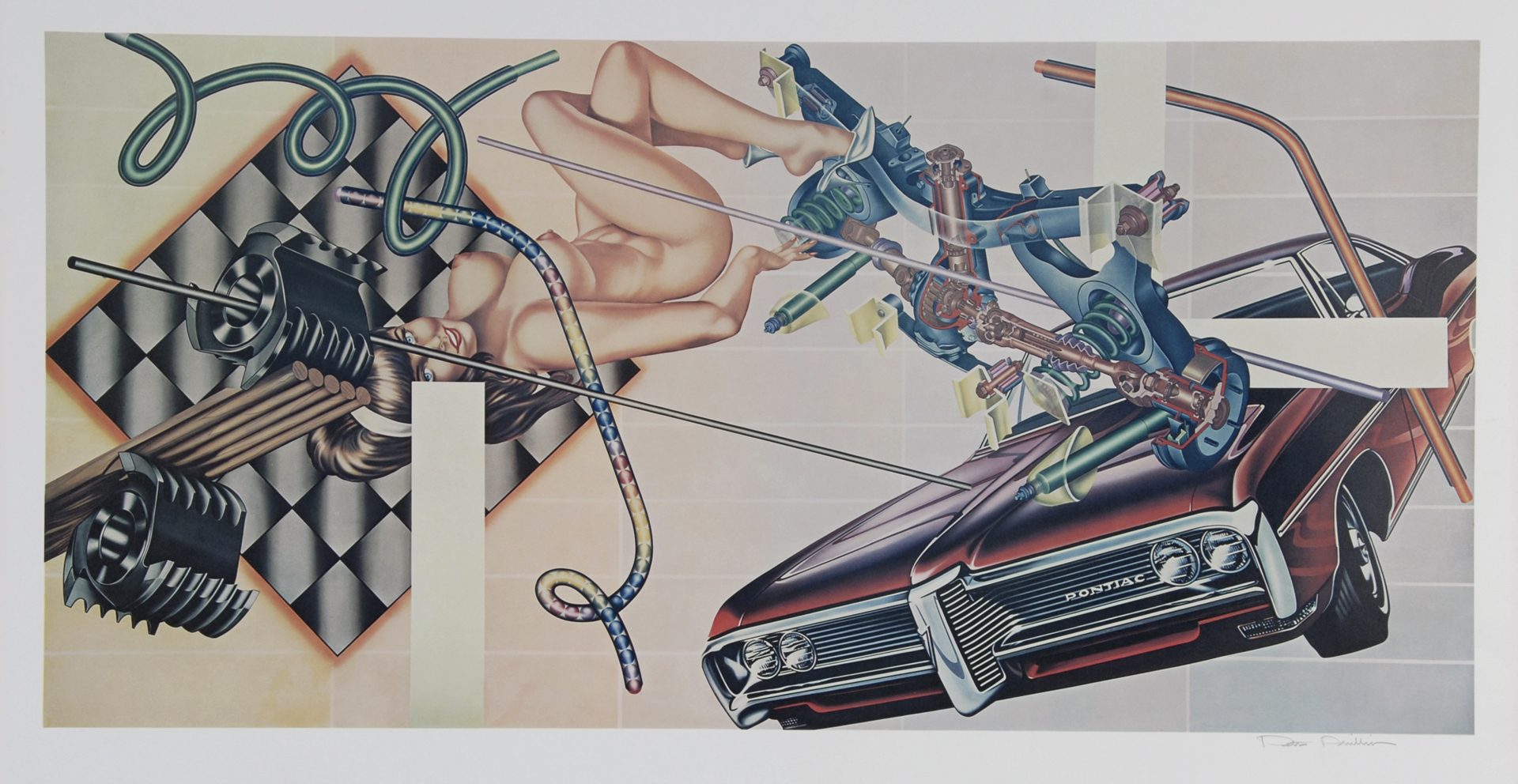 Peter Phillips, 3 sheets: Select-O-Mat Rear Axle, 1971; Safari
